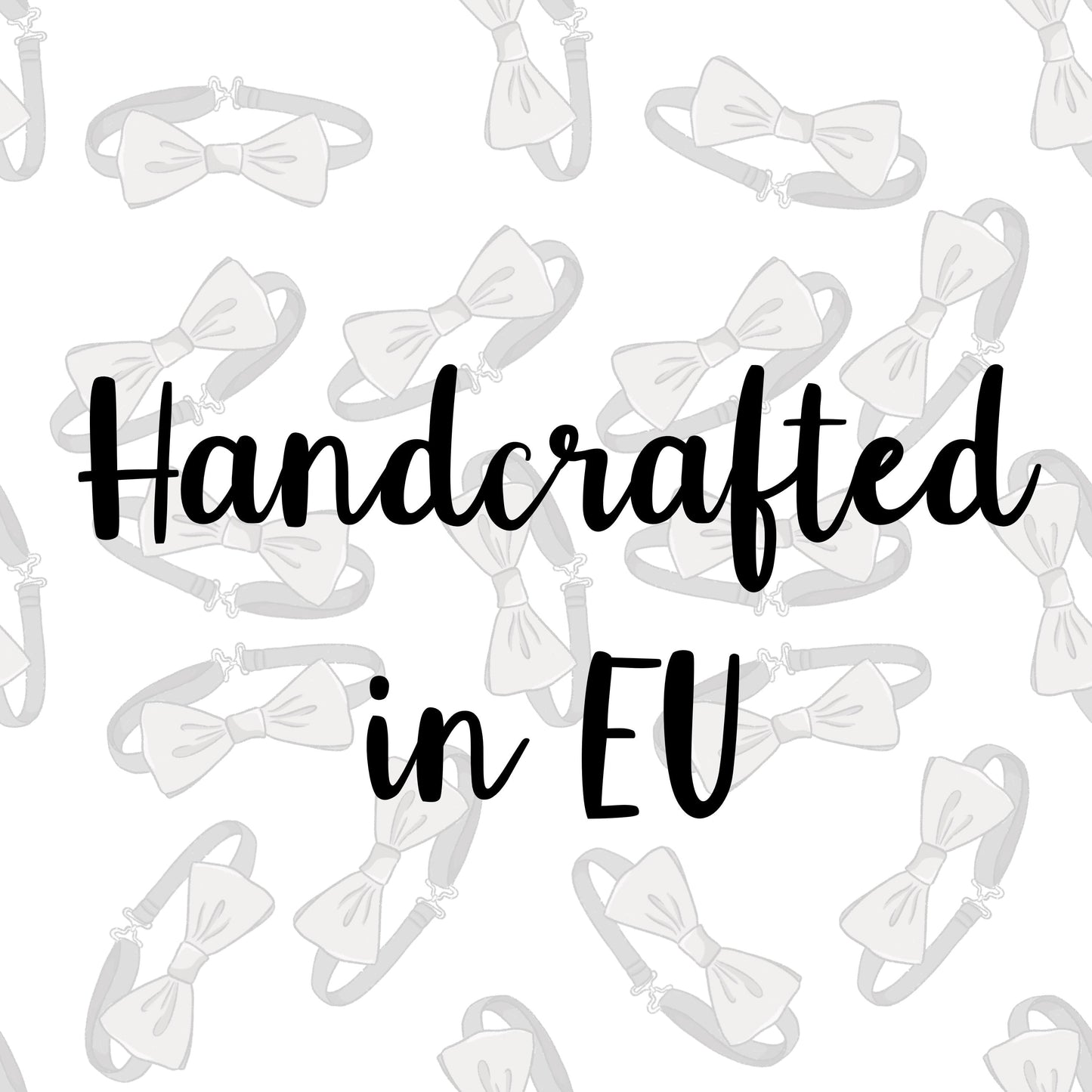 Australian Shepherd Dog Bow Tie for Adults, Handmade Satin Accessory, Unique Pet Illustration Design Bowties