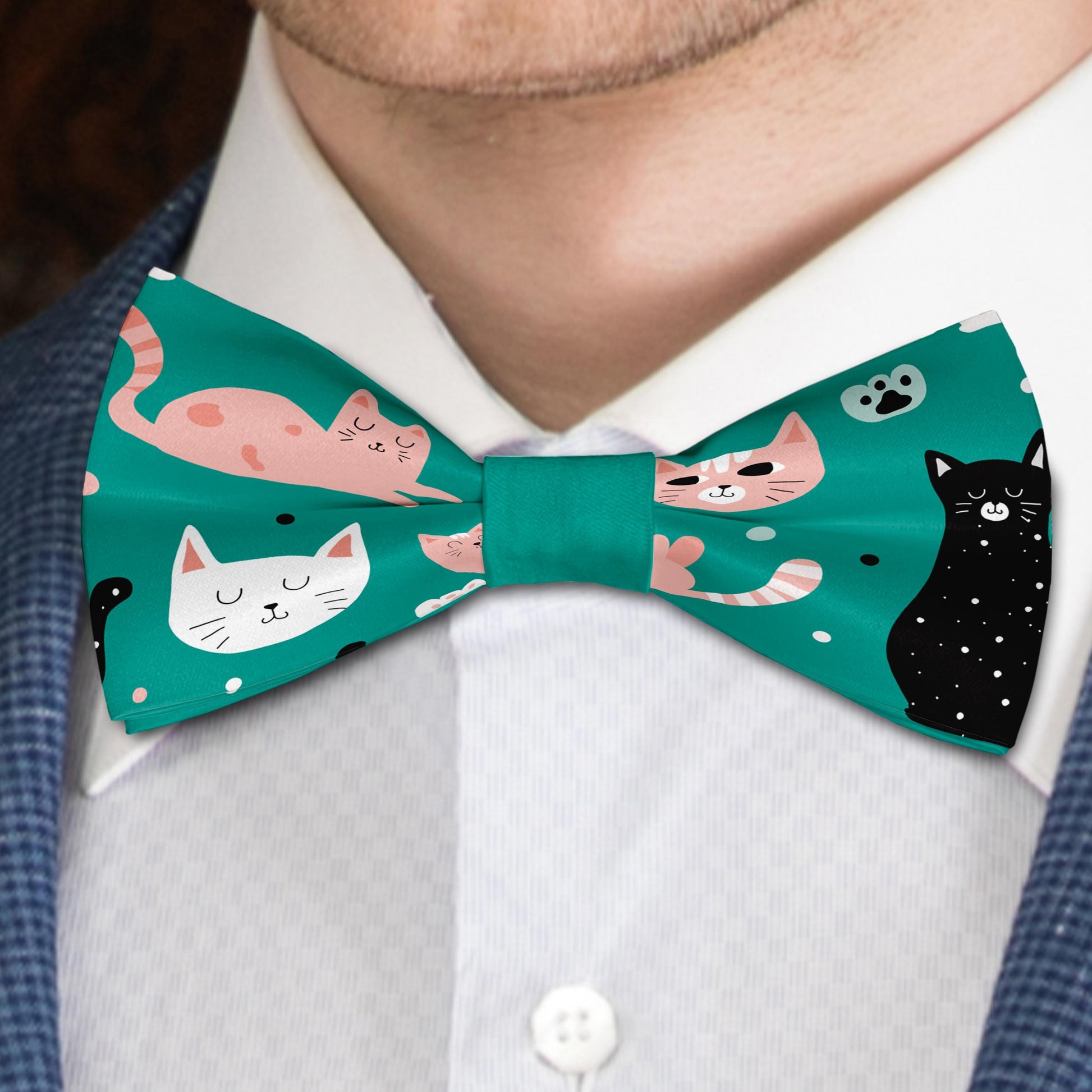 Cute Cats Bow Tie Bowties