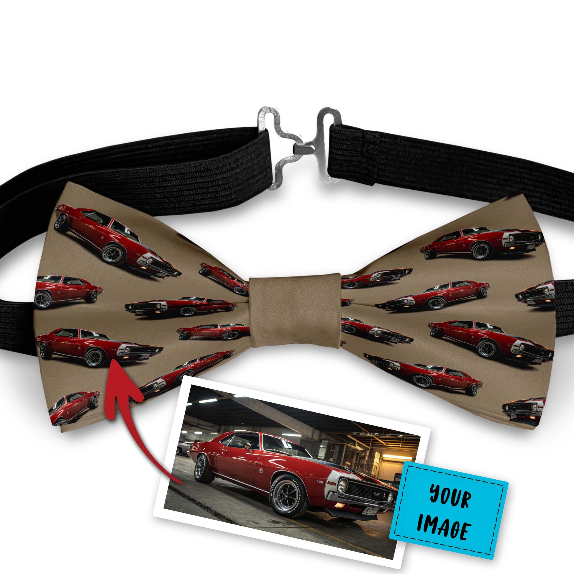 Custom Photo Bow Tie With Your Car Image Bowties