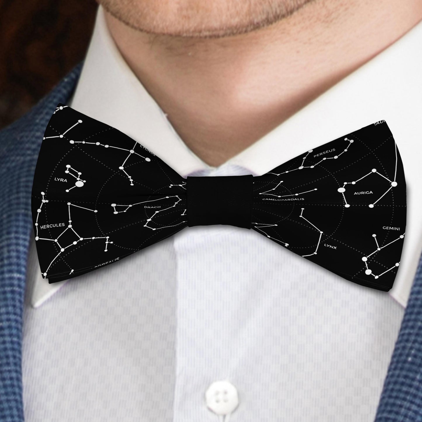 Constellations Black Bow Tie Bowties