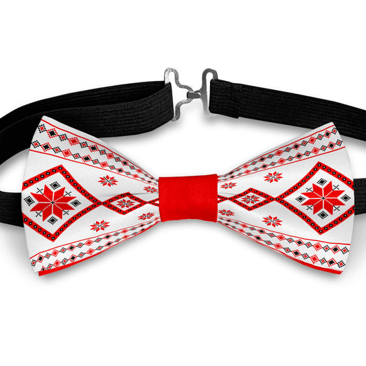 Traditional Ukraine Ornaments Bow Tie Bowties