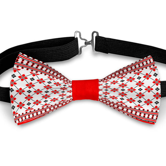 Traditional Ukraine Ornaments Bow Tie Bowties