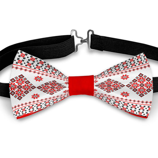 Traditional Ukraine Ornaments Bow Tie Bowties