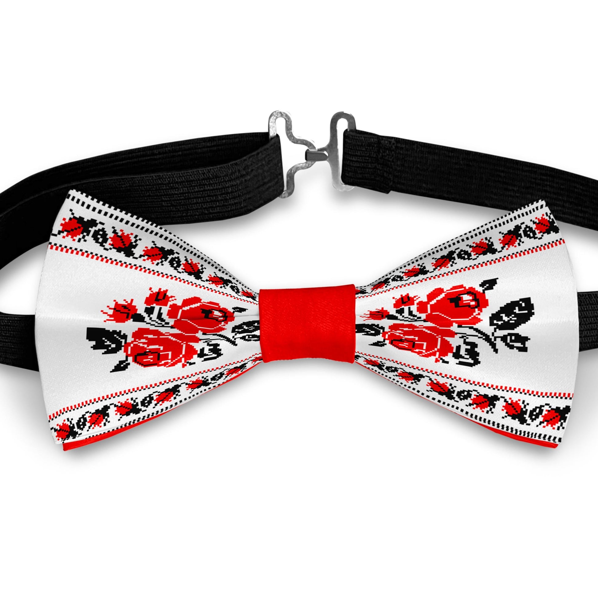 Traditional Ukraine Ornaments Bow Tie Bowties