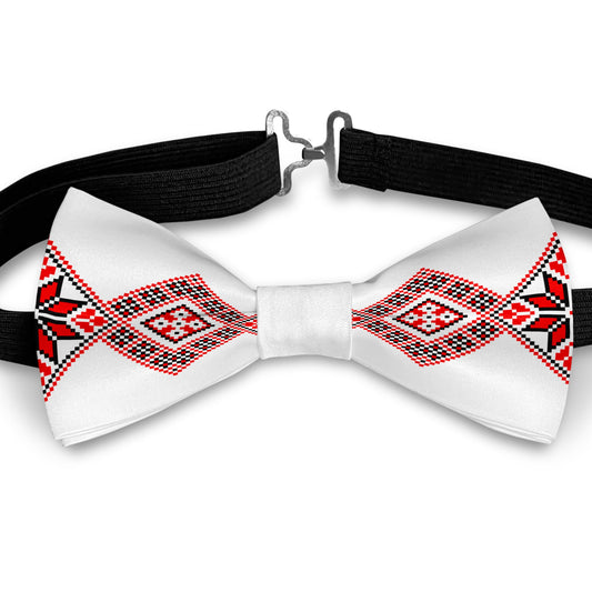 Traditional Ukraine Ornaments Bow Tie Bowties