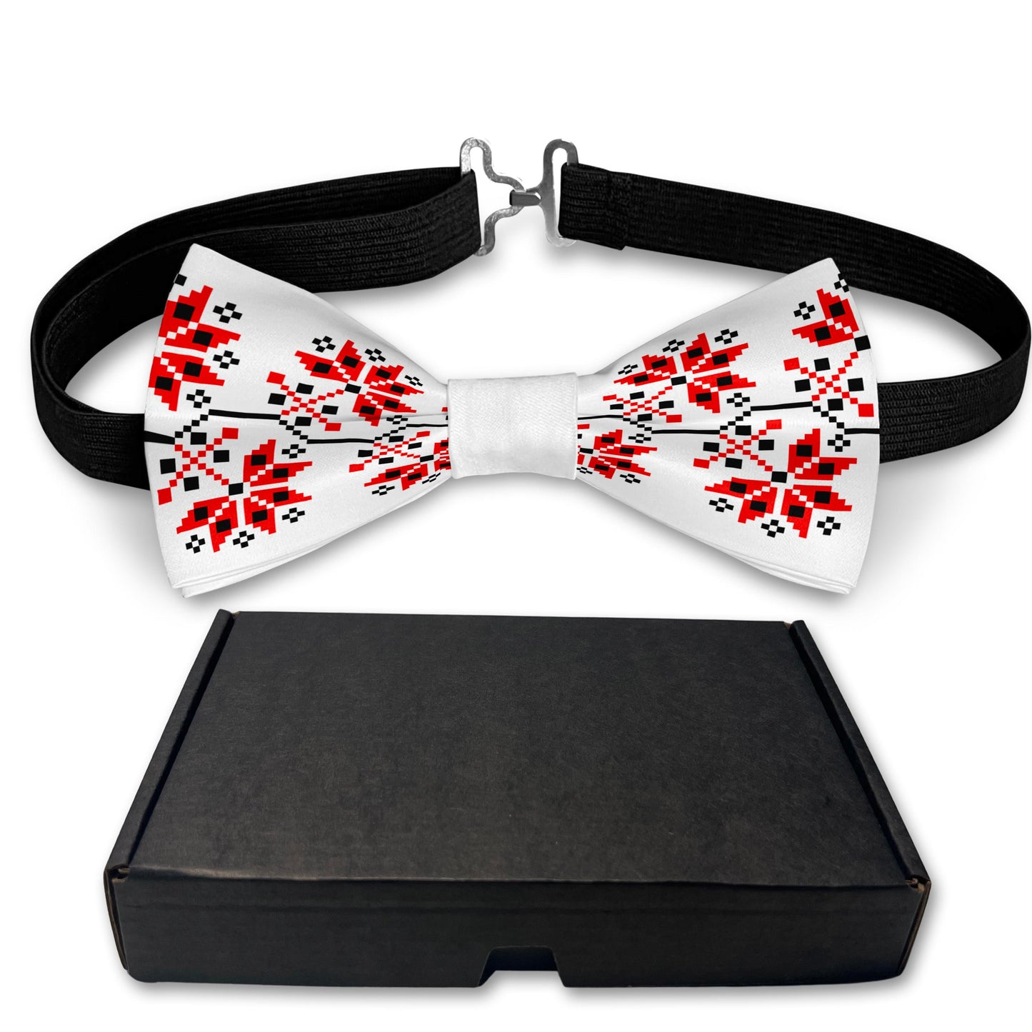 Traditional Ukraine Ornaments Bow Tie Bowties