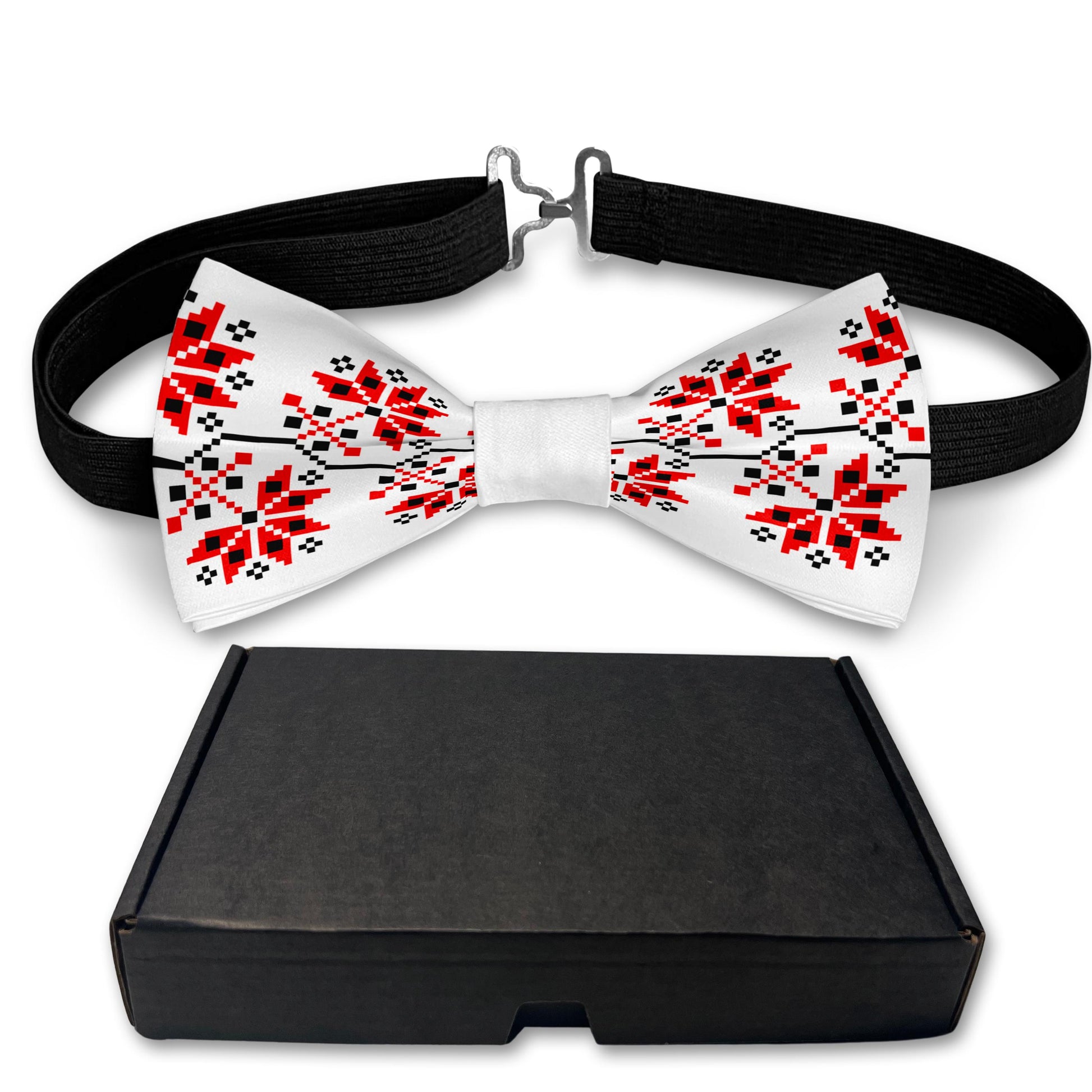 Traditional Ukraine Ornaments Bow Tie Bowties