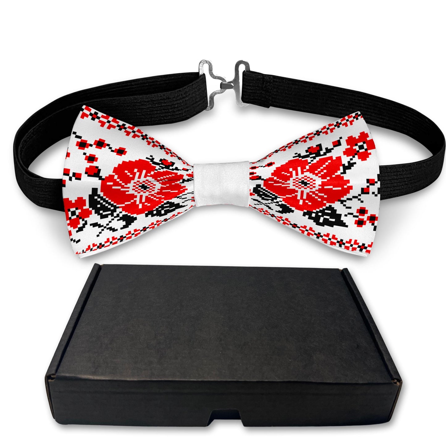 Traditional Ukraine Ornaments Bow Tie Bowties