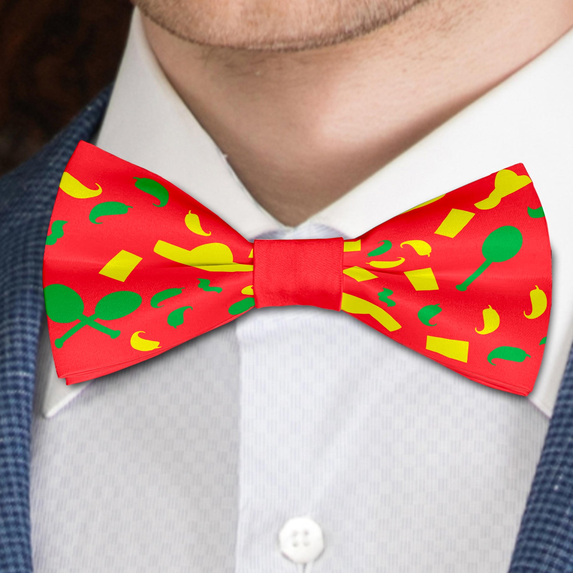 Mexico Is Festive Bow Tie Bowties