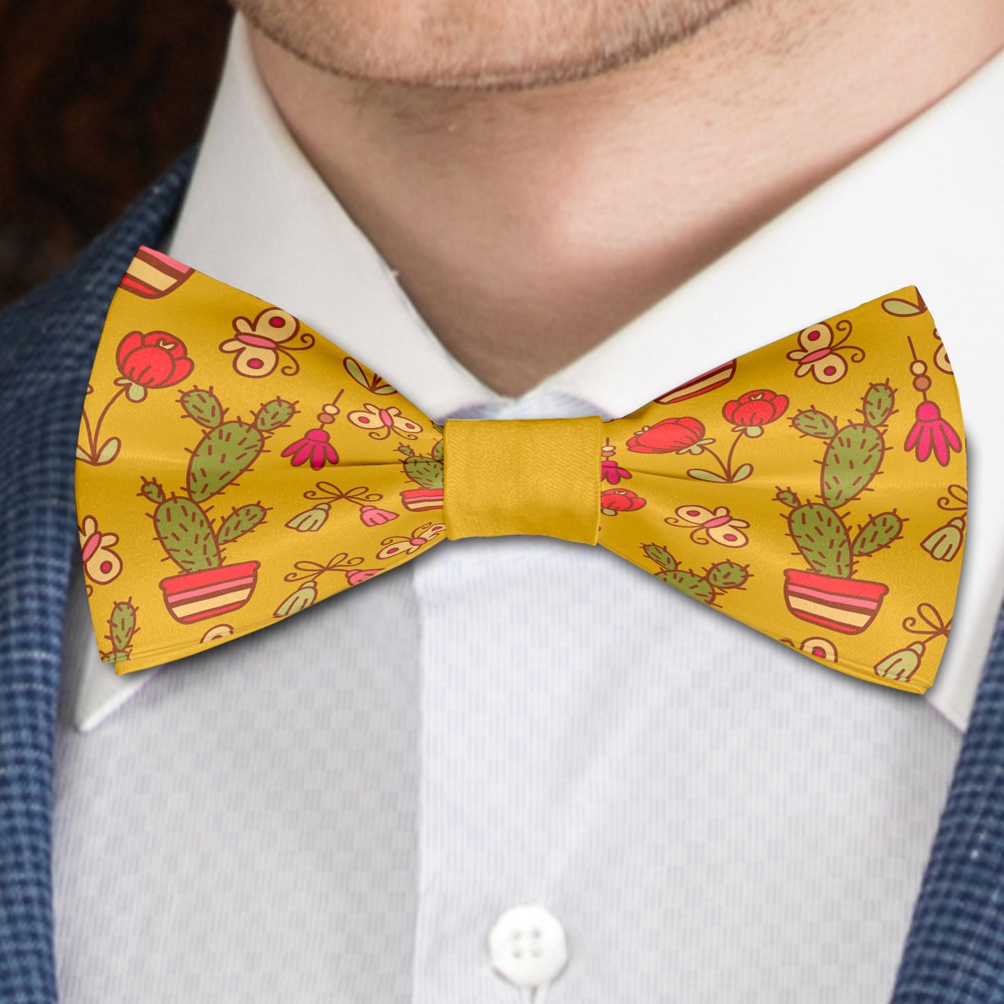 Kawai Cactus Bow Tie Bowties