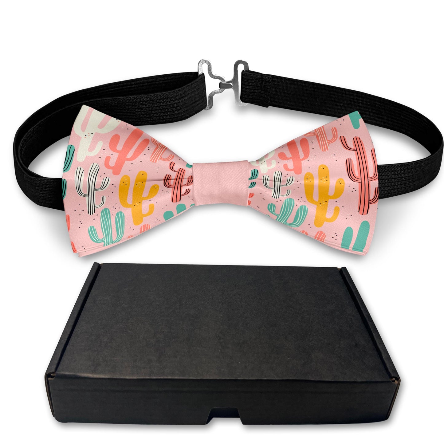 Colored Cactus Bow Tie Bowties