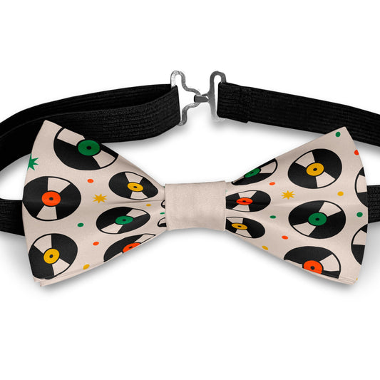 Retro Music Disc Bow Tie Bowties