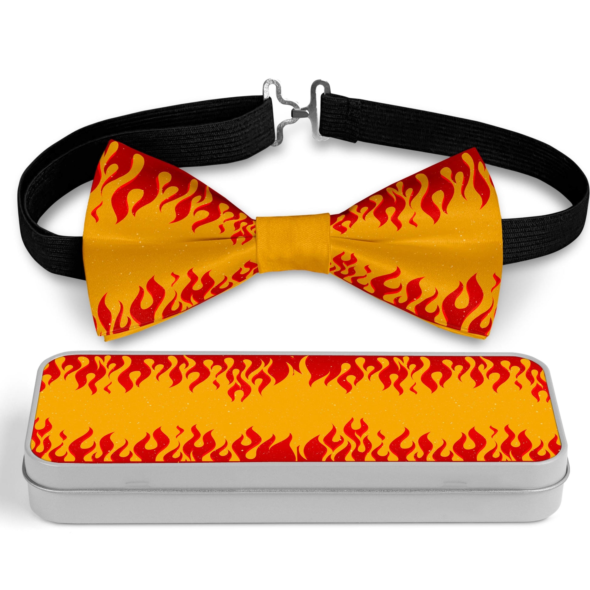 Fire Flame Bow Tie Bowties