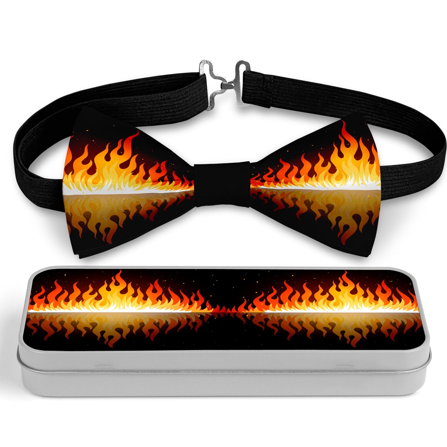 Fire Flame Bow Tie Bowties