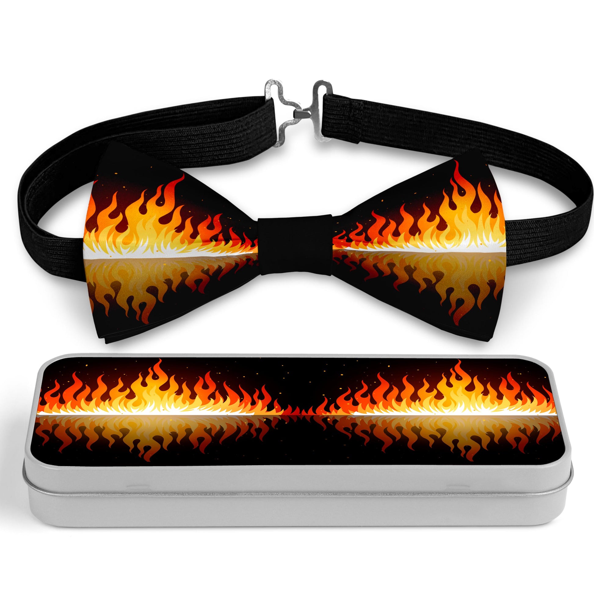 Fire Flame Bow Tie Bowties