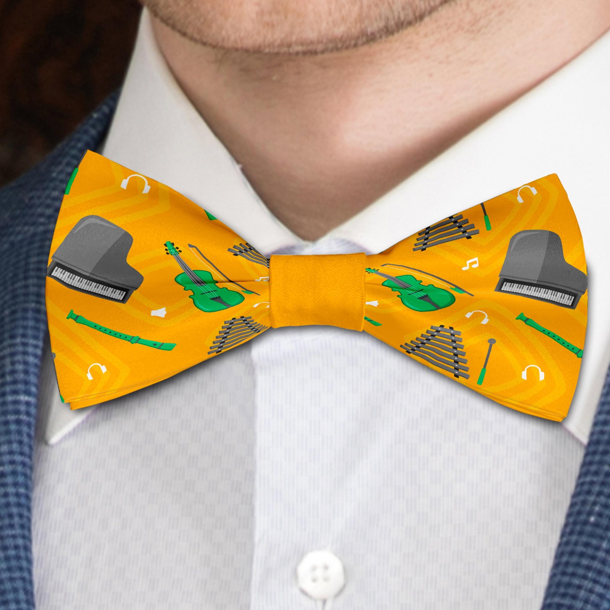 Musical Instruments Bow Tie Bowties