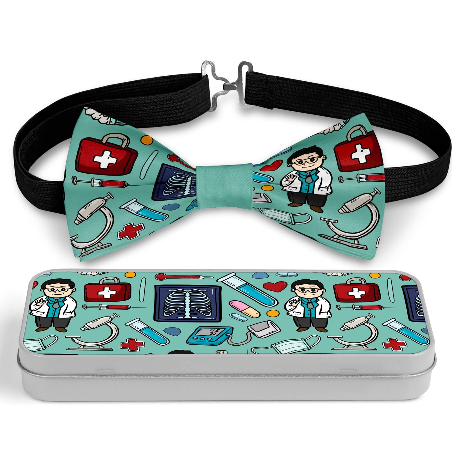Handmade Medical-Themed Bow Tie Bowties