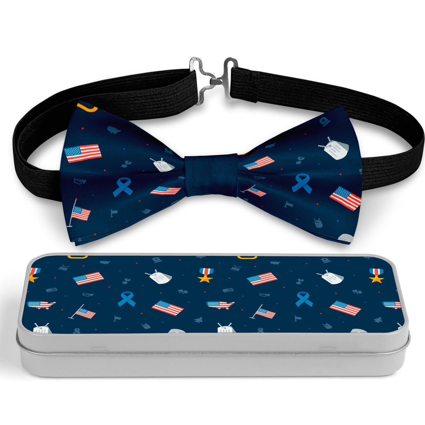 US Holiday Patriotic Bow Tie Bowties