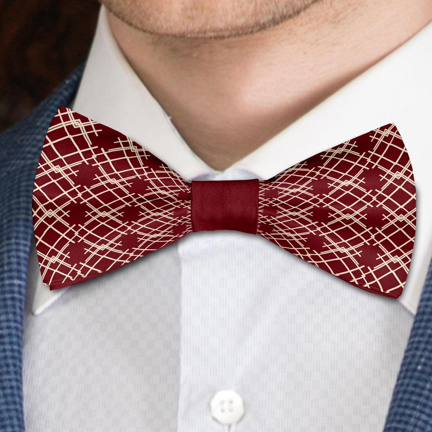Art Deco print Bow Tie Bowties