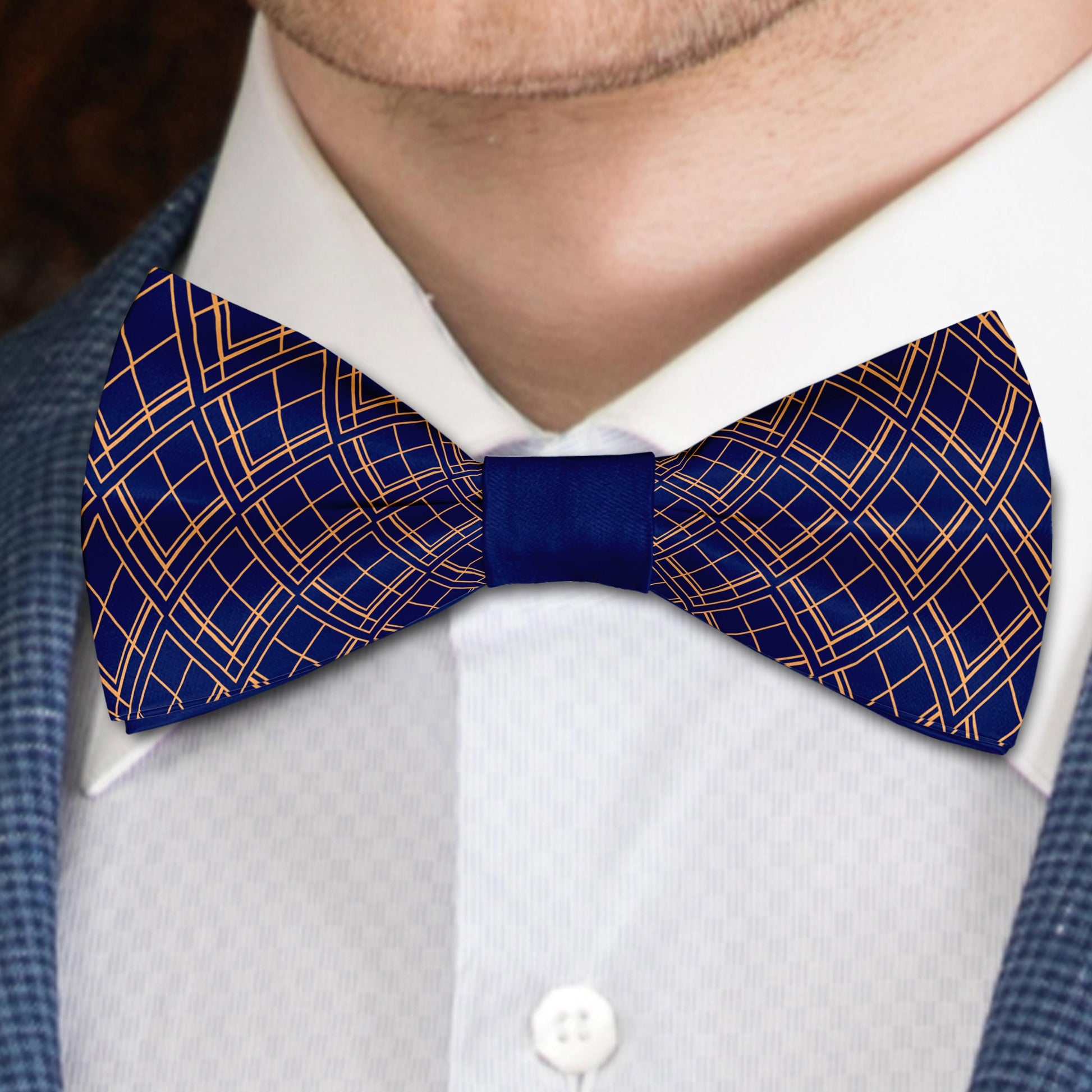 Art Deco print Bow Tie Bowties