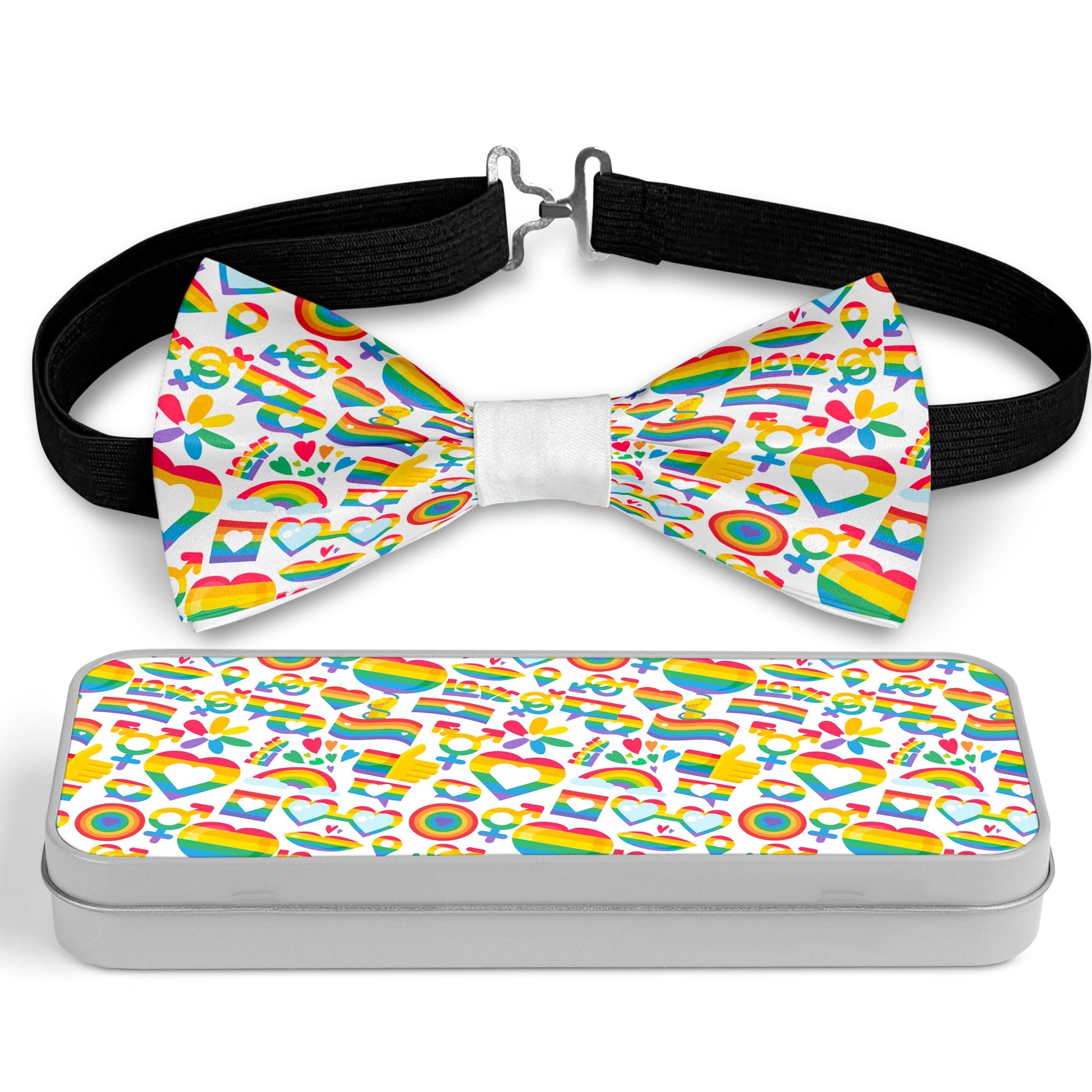 LGBT Love print Bow Tie Bowties