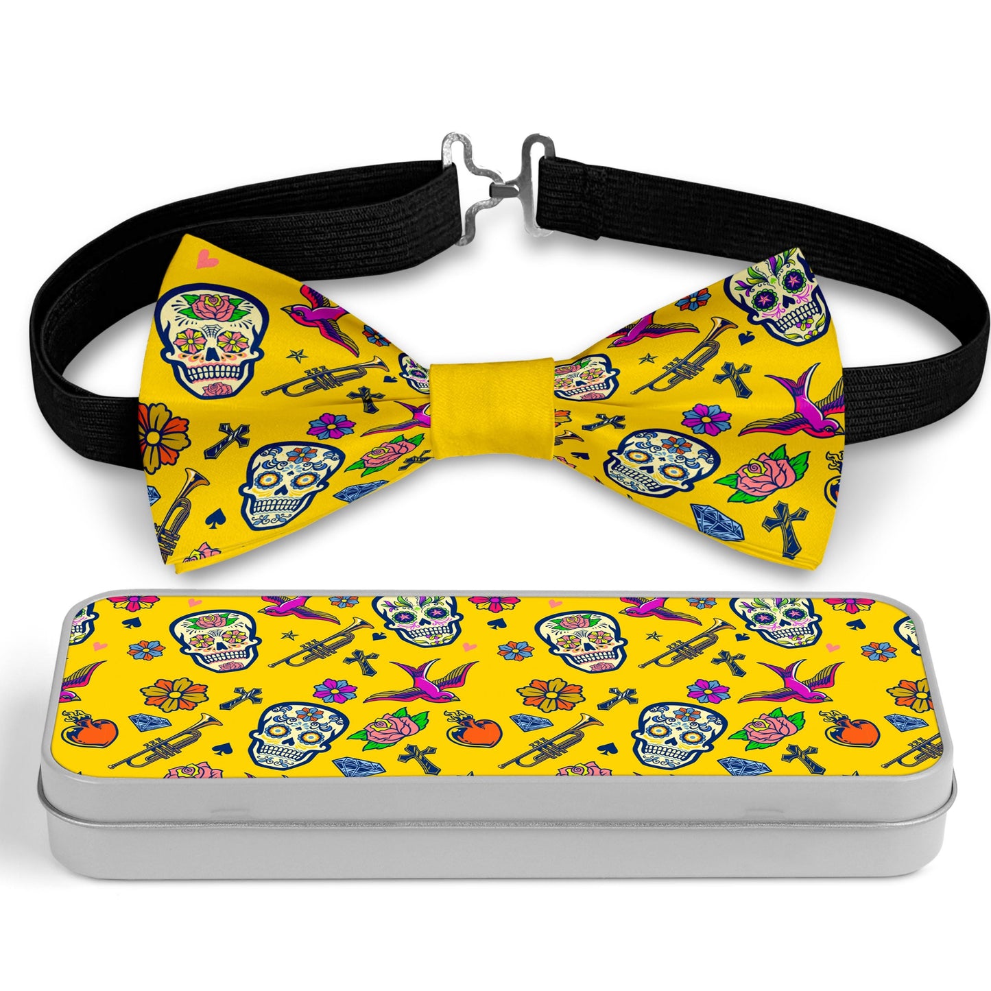 Sugar Skull theme Bow Tie Bowties