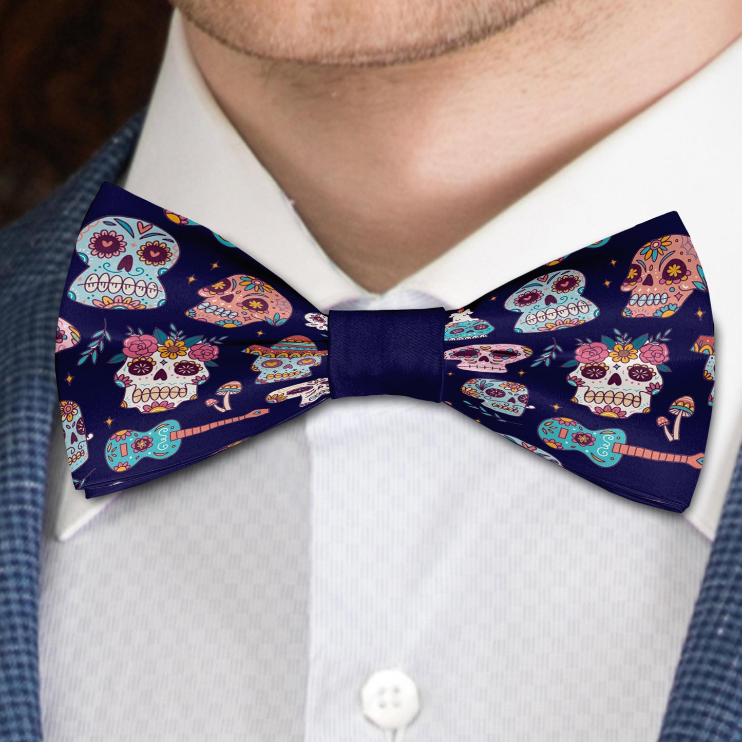 Sugar Skull theme Bow Tie Bowties