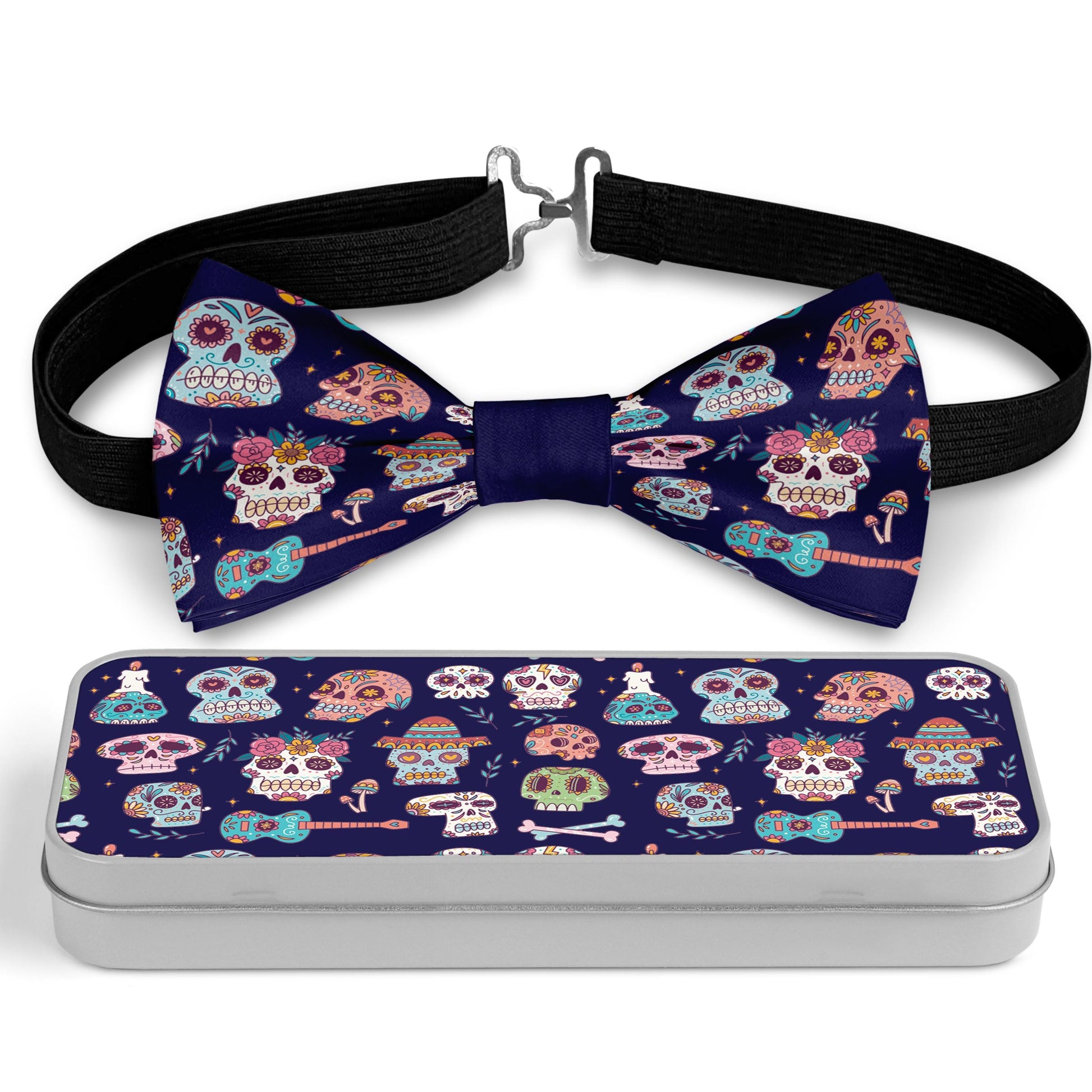 Sugar Skull theme Bow Tie Bowties