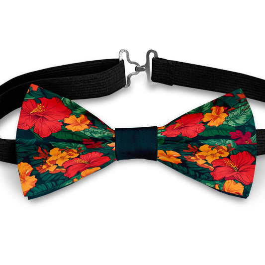 Floral Hawaiian Bow Tie Bowties