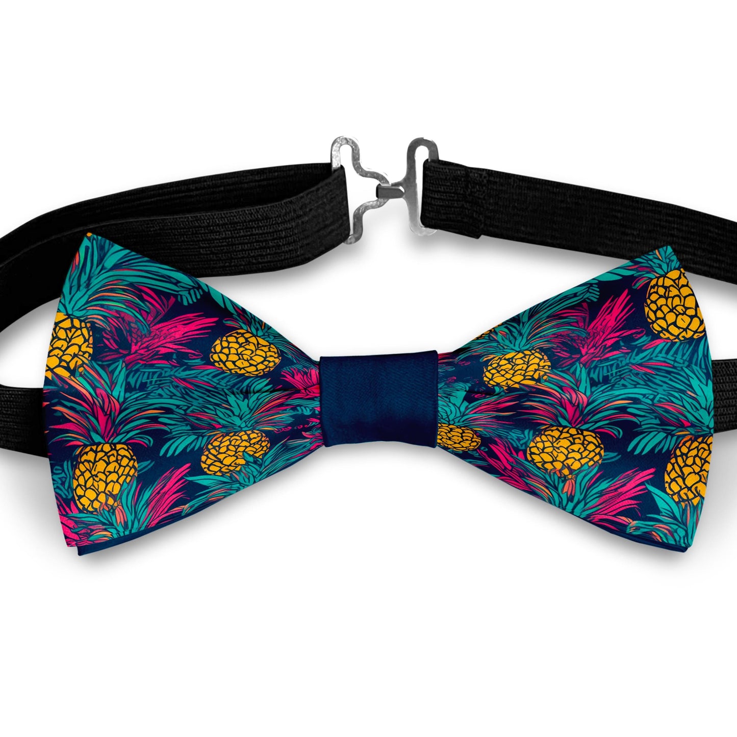 Brightly colored pineapples Bow Tie Bowties
