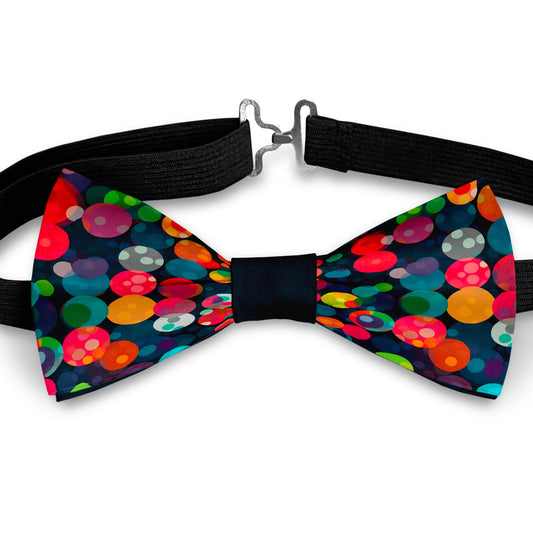 Polka Dot Rainbow Bow Tie Bowties