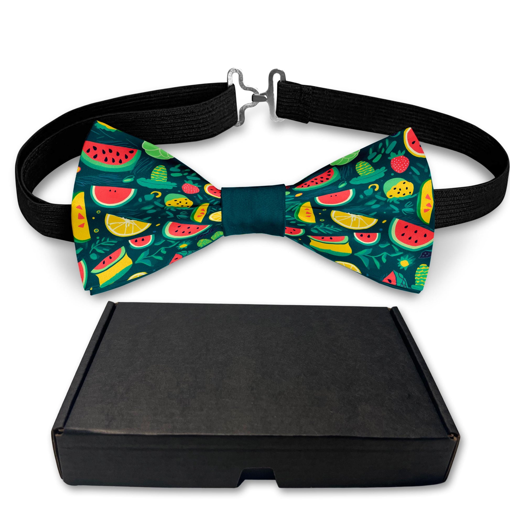 Tropical Print Bow Tie Bowties