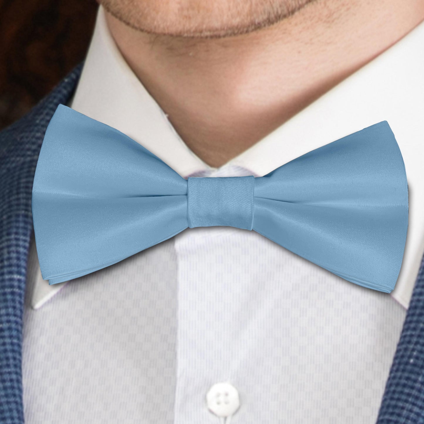 Cerulean Color Bow Tie Bowties