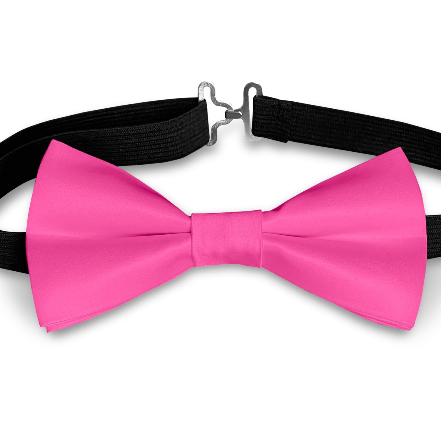 Hot Pink Color Bow Tie Bowties