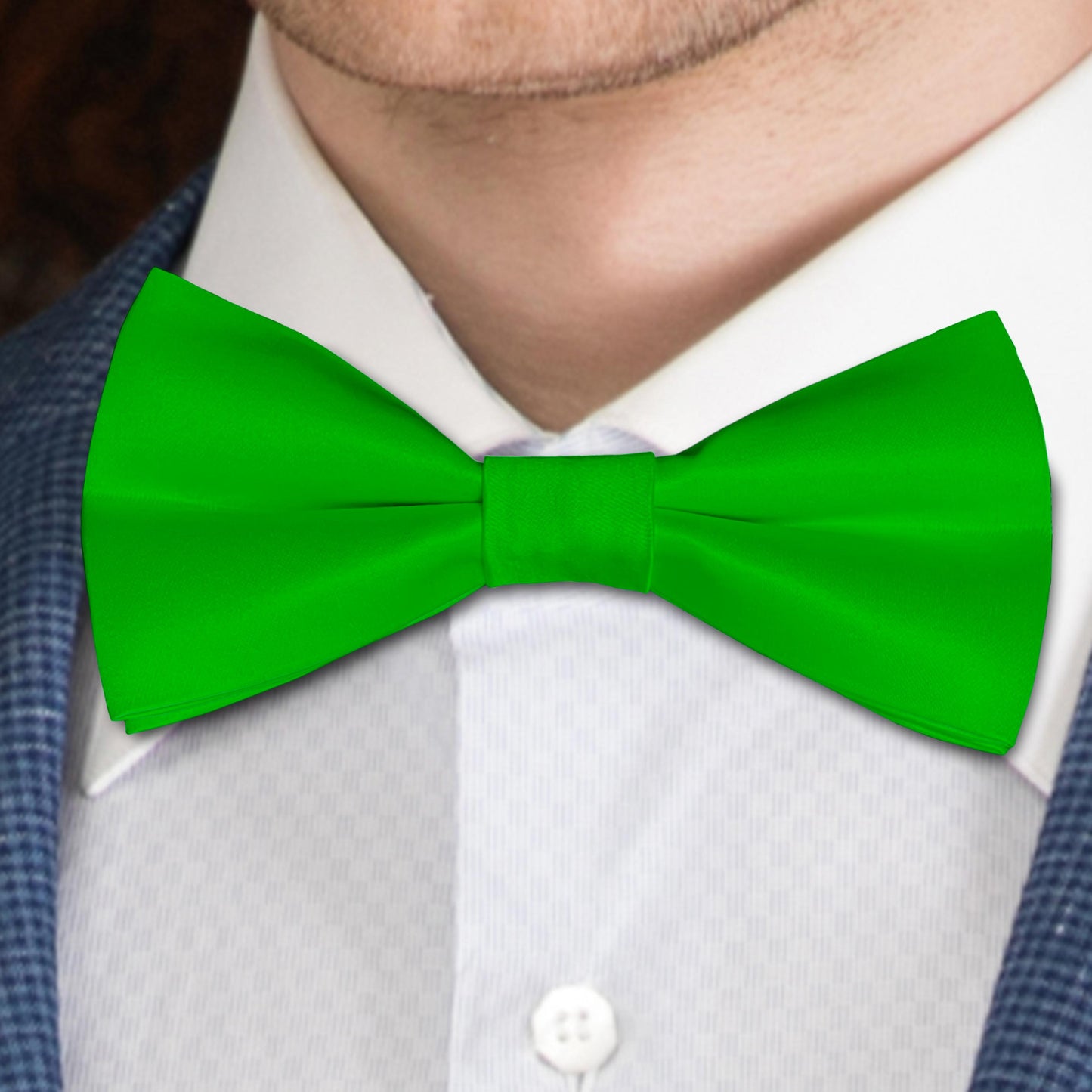 Kelly Green Color Bow Tie Bowties