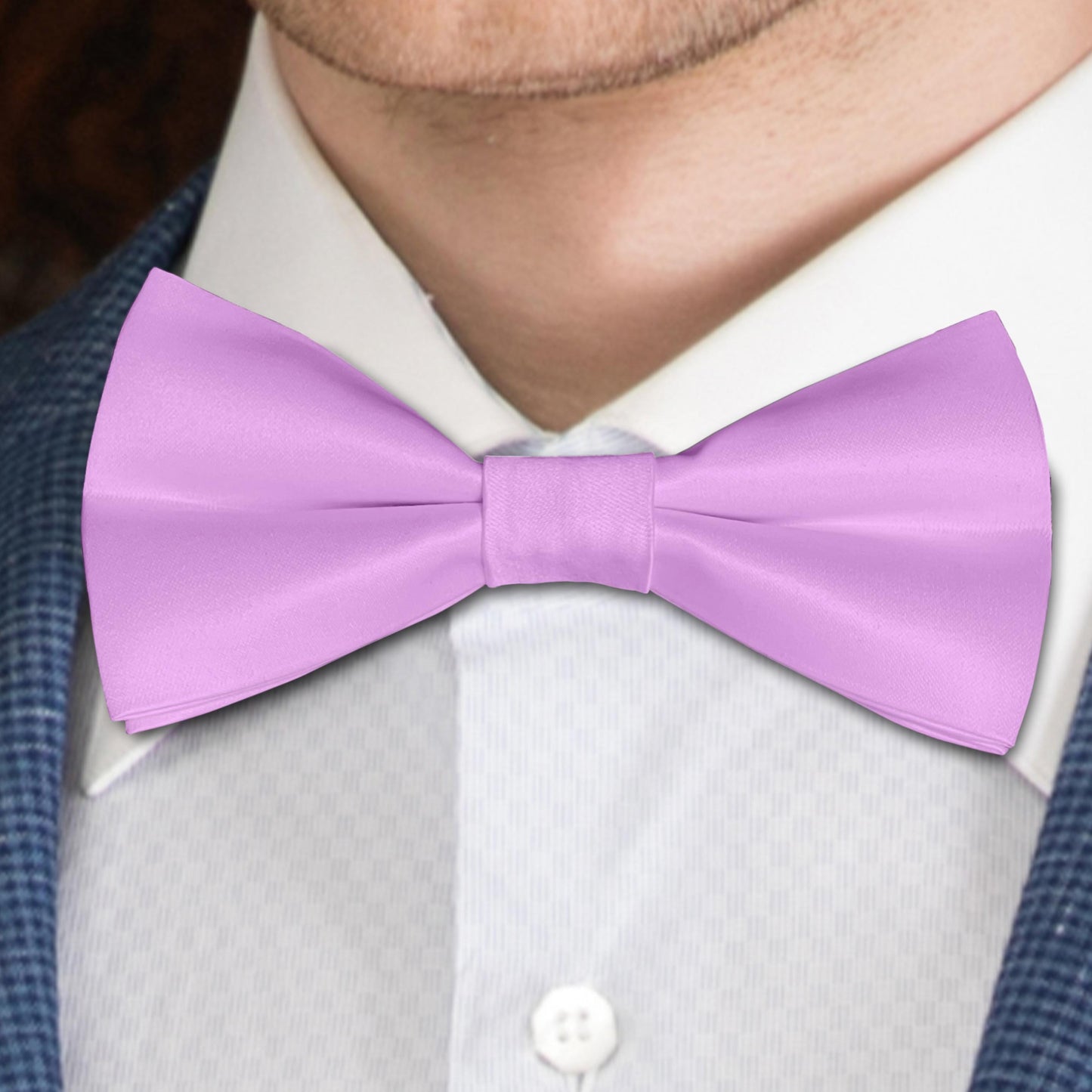 Soft Lilac Color Bow Tie Bowties