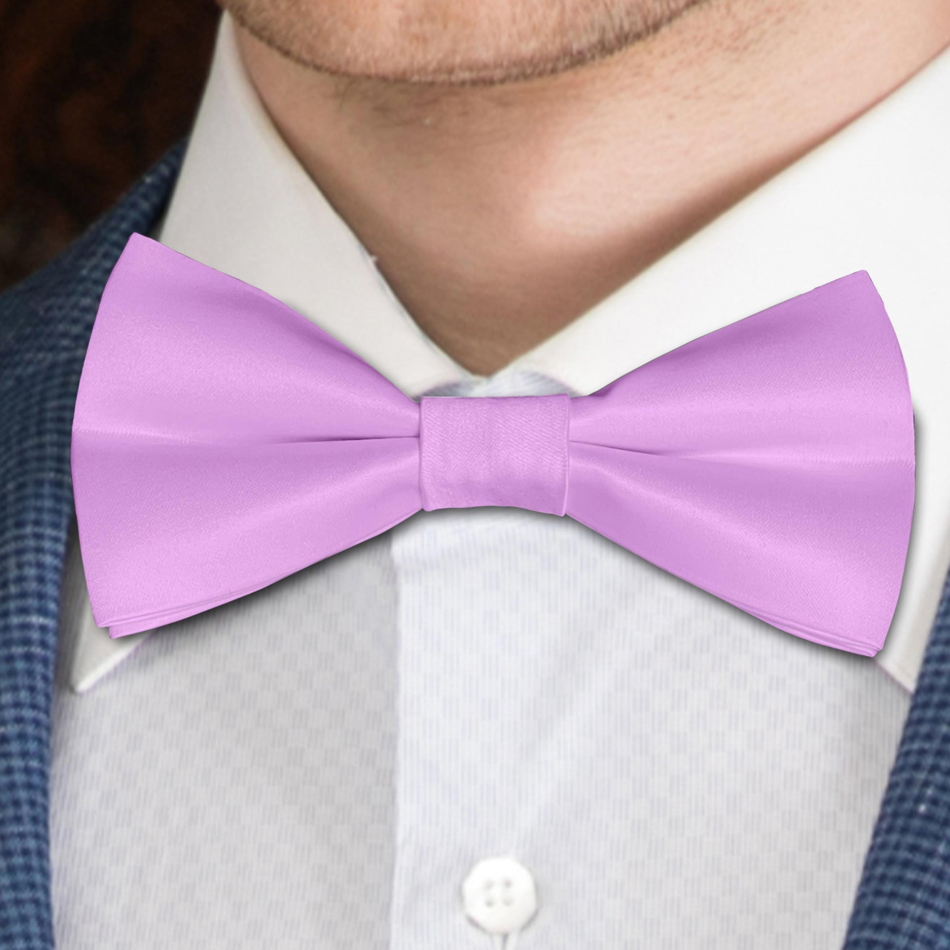 Soft Lilac Color Bow Tie Bowties
