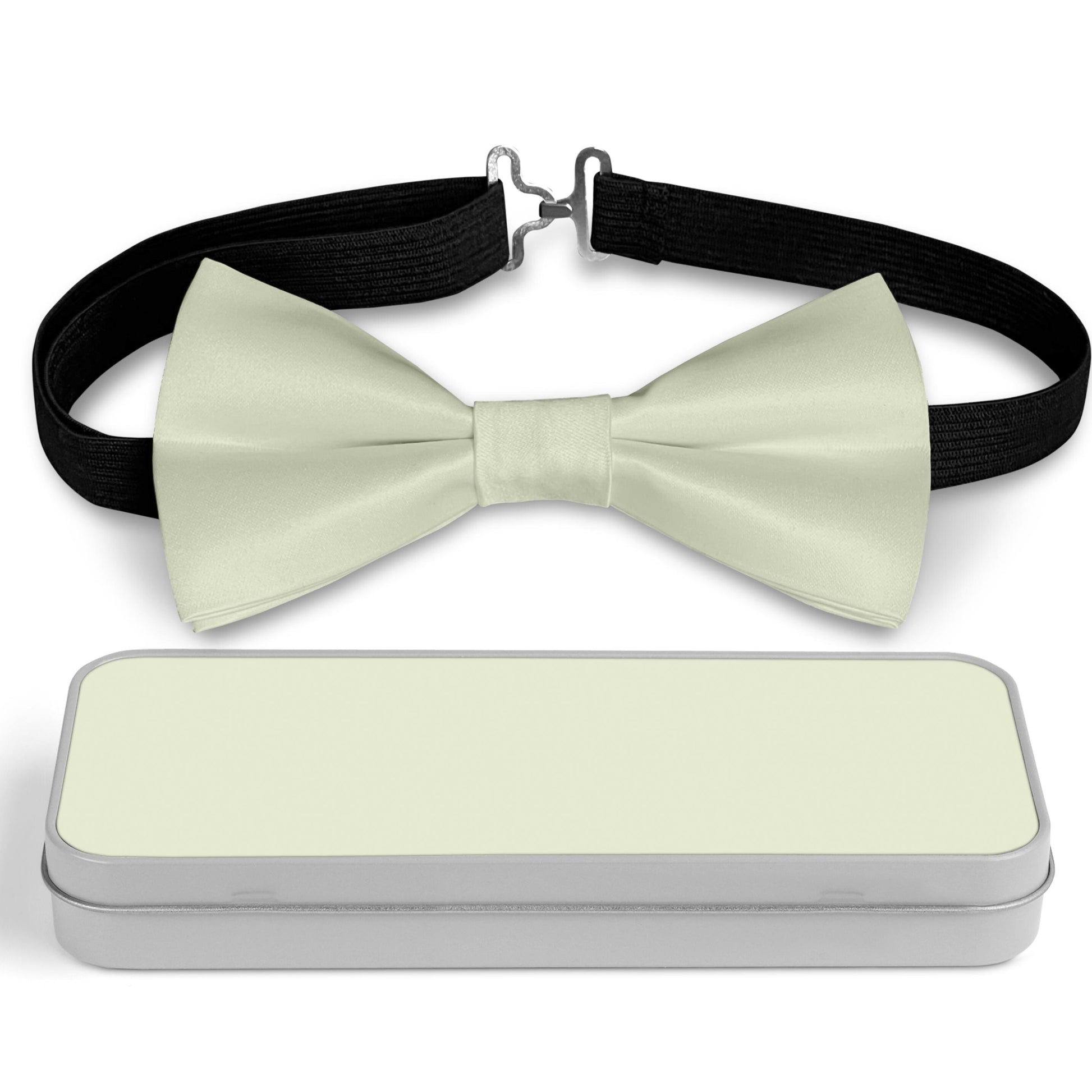 Tangy Lime Color Bow Tie Bowties