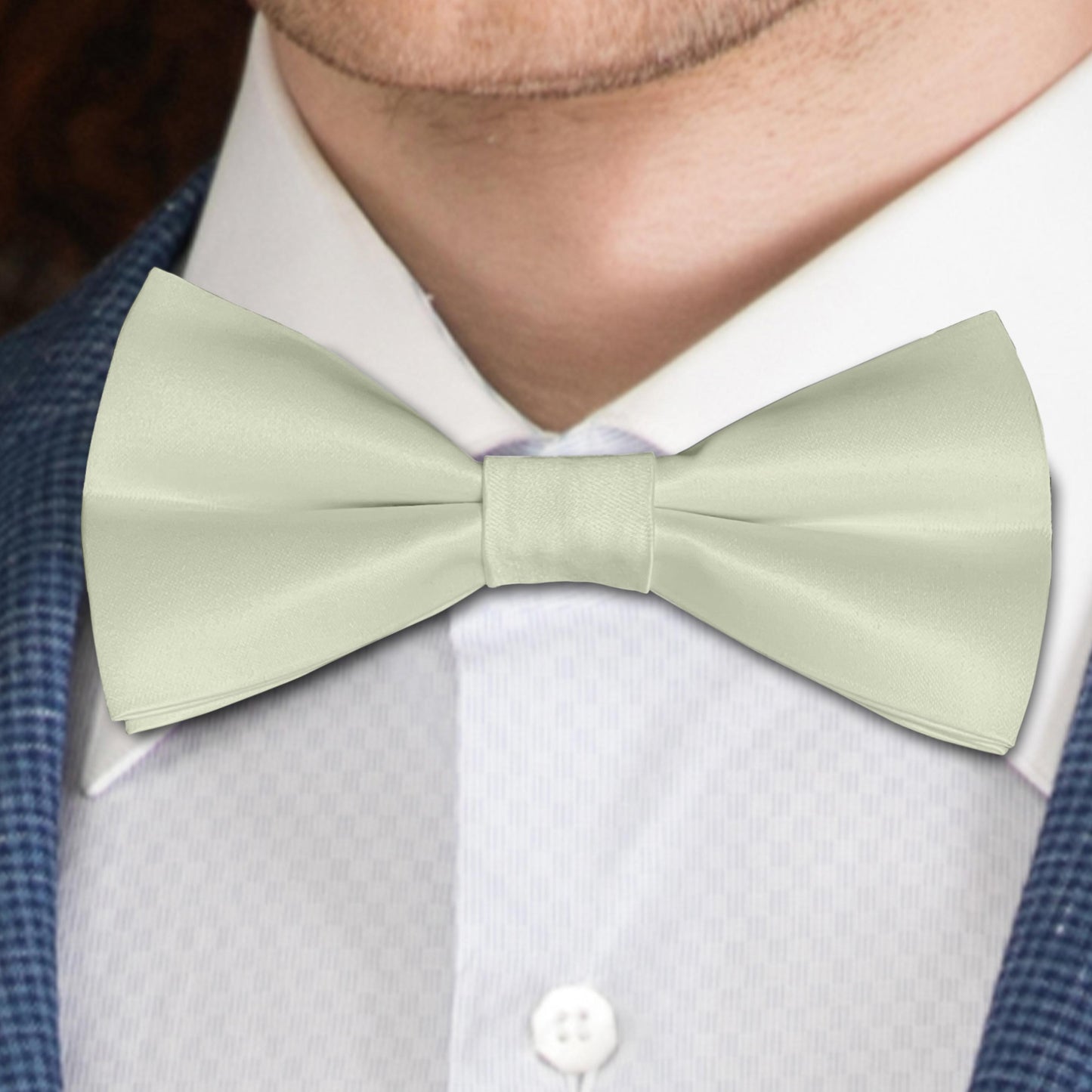 Tangy Lime Color Bow Tie Bowties