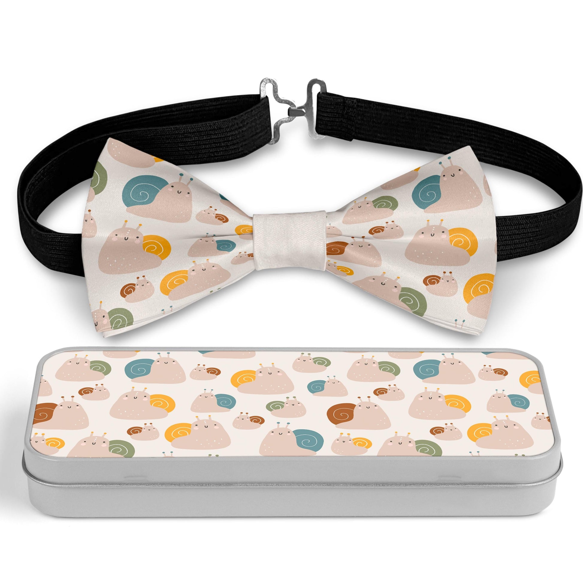 Cute Kawaii Snails Bow Tie Bowties