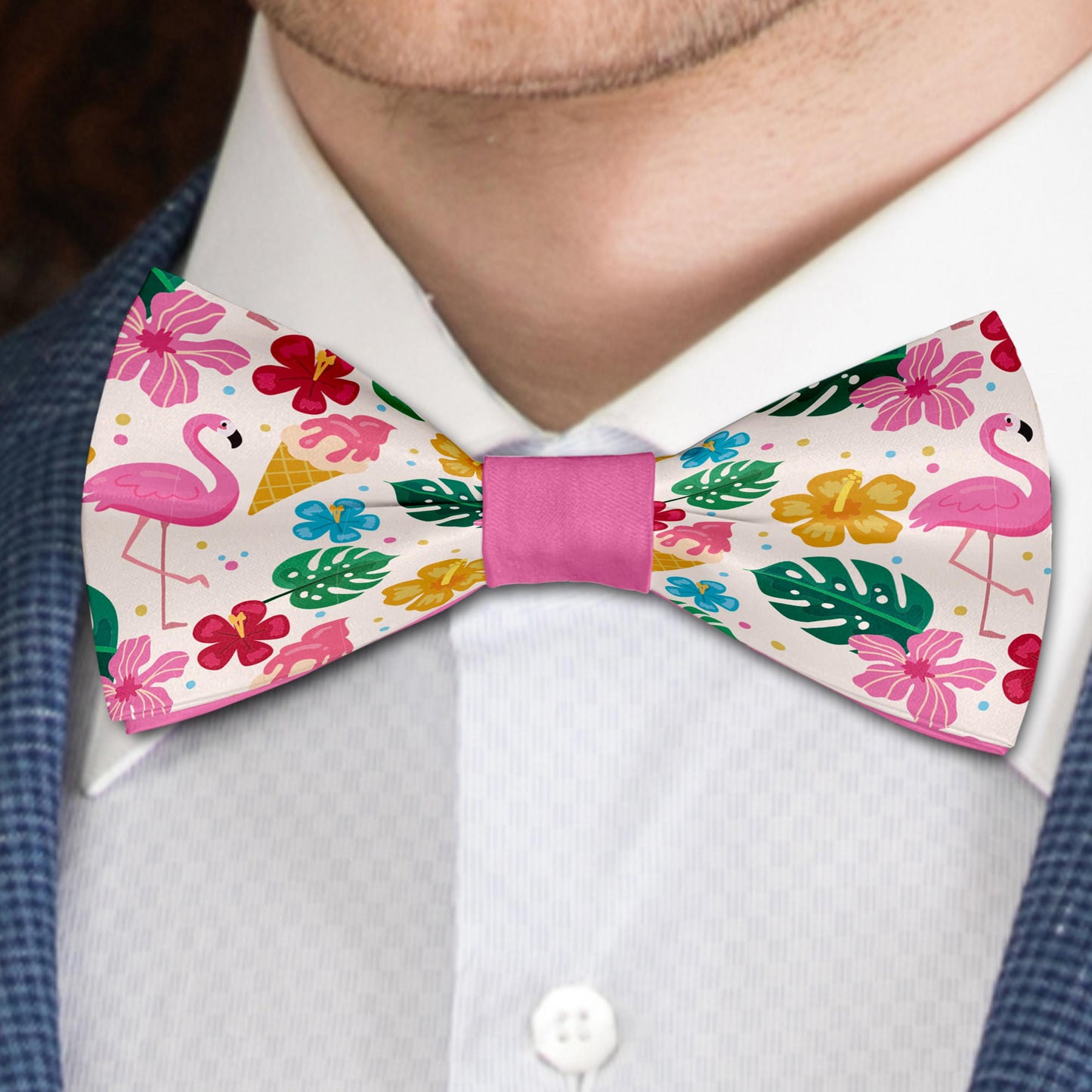 Flamingo Bow Tie Bowties