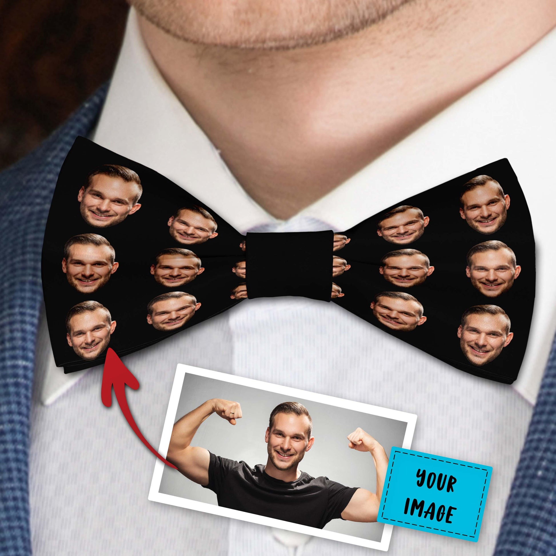 Custom Photo Bow Tie Bowties