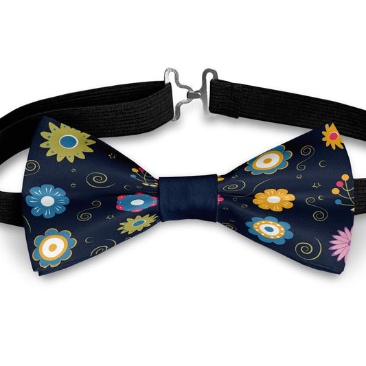 Colored flowers Bow Tie Bowties