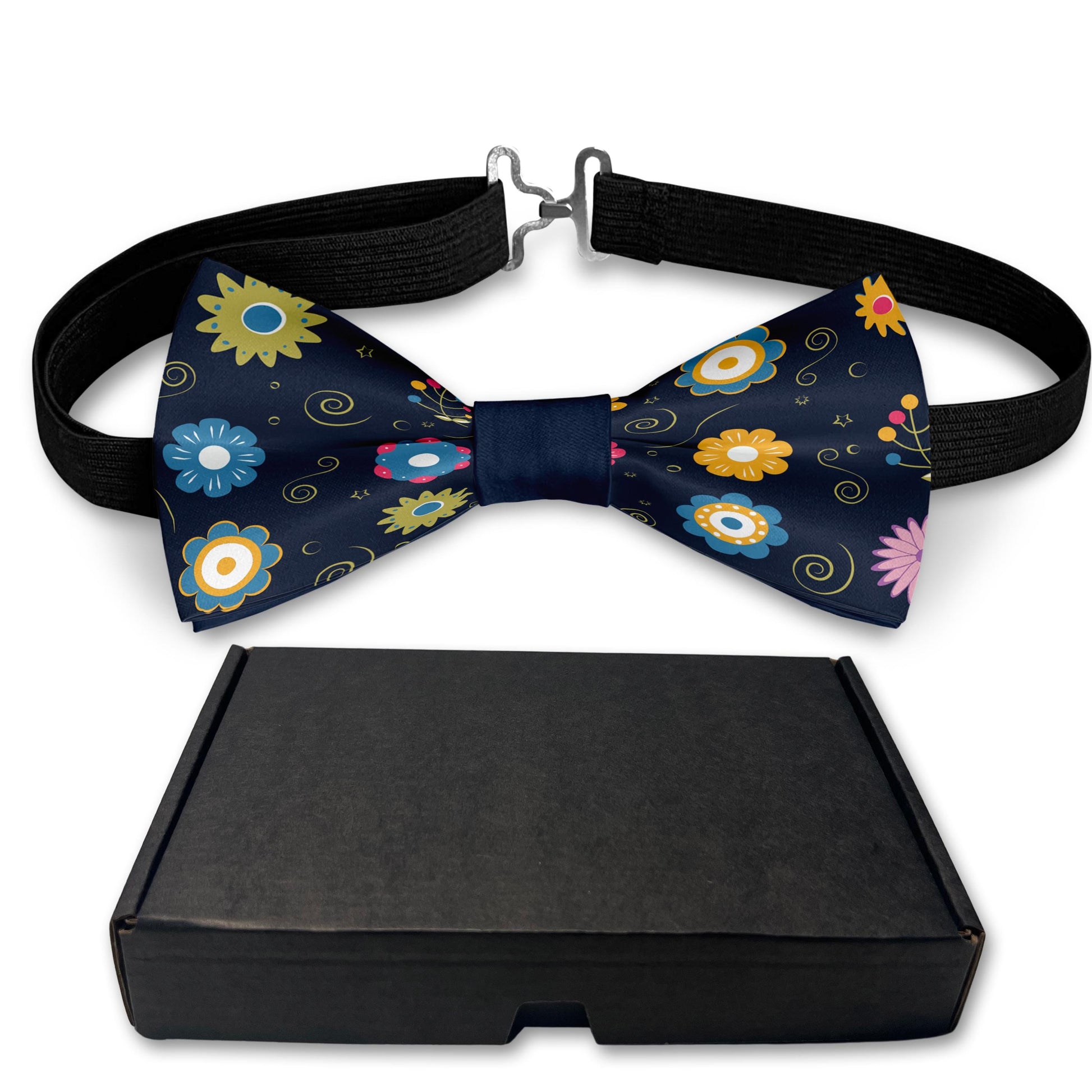 Colored flowers Bow Tie Bowties