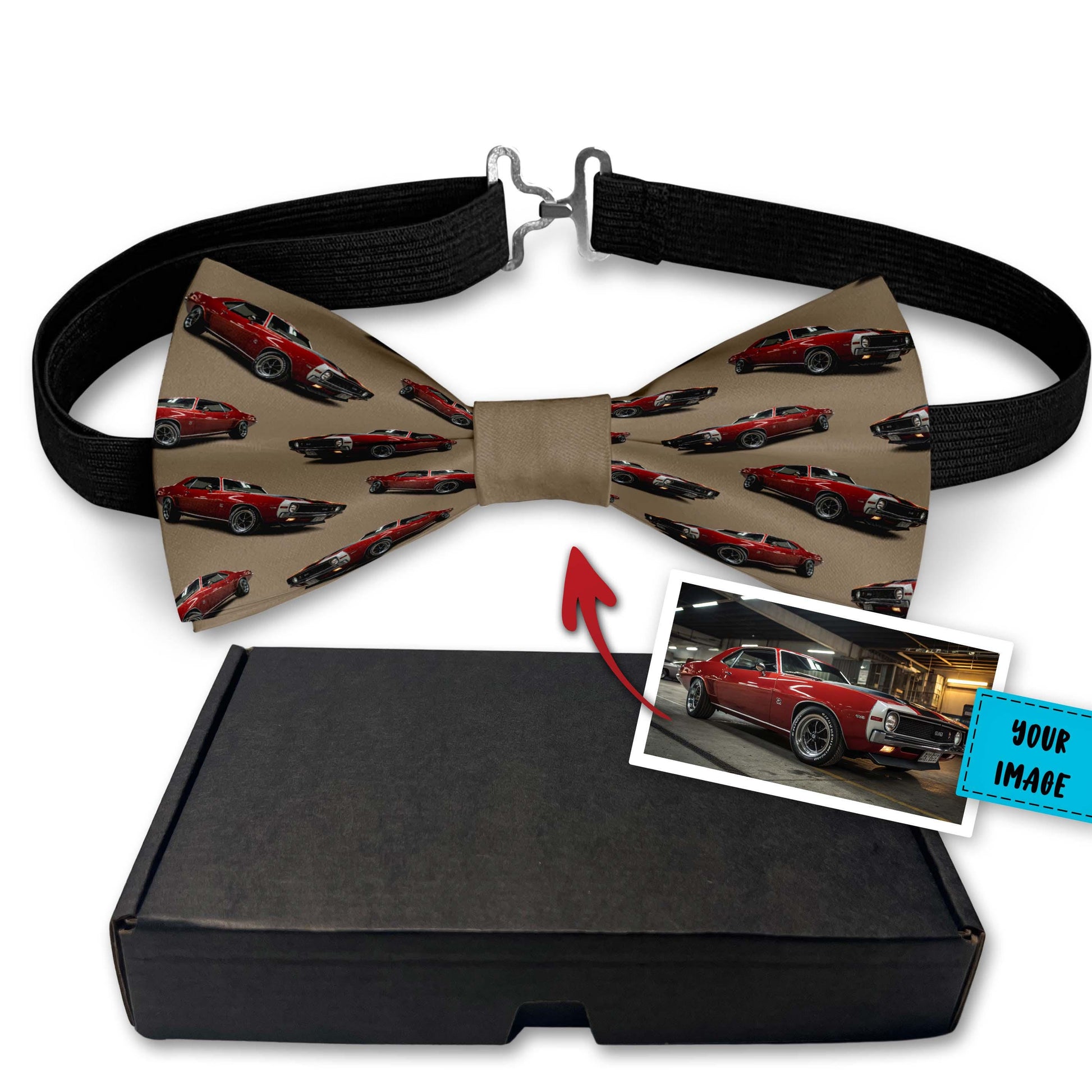 Custom Photo Bow Tie With Your Car Image Bowties