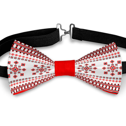 Traditional Ukraine Ornaments Bow Tie Bowties