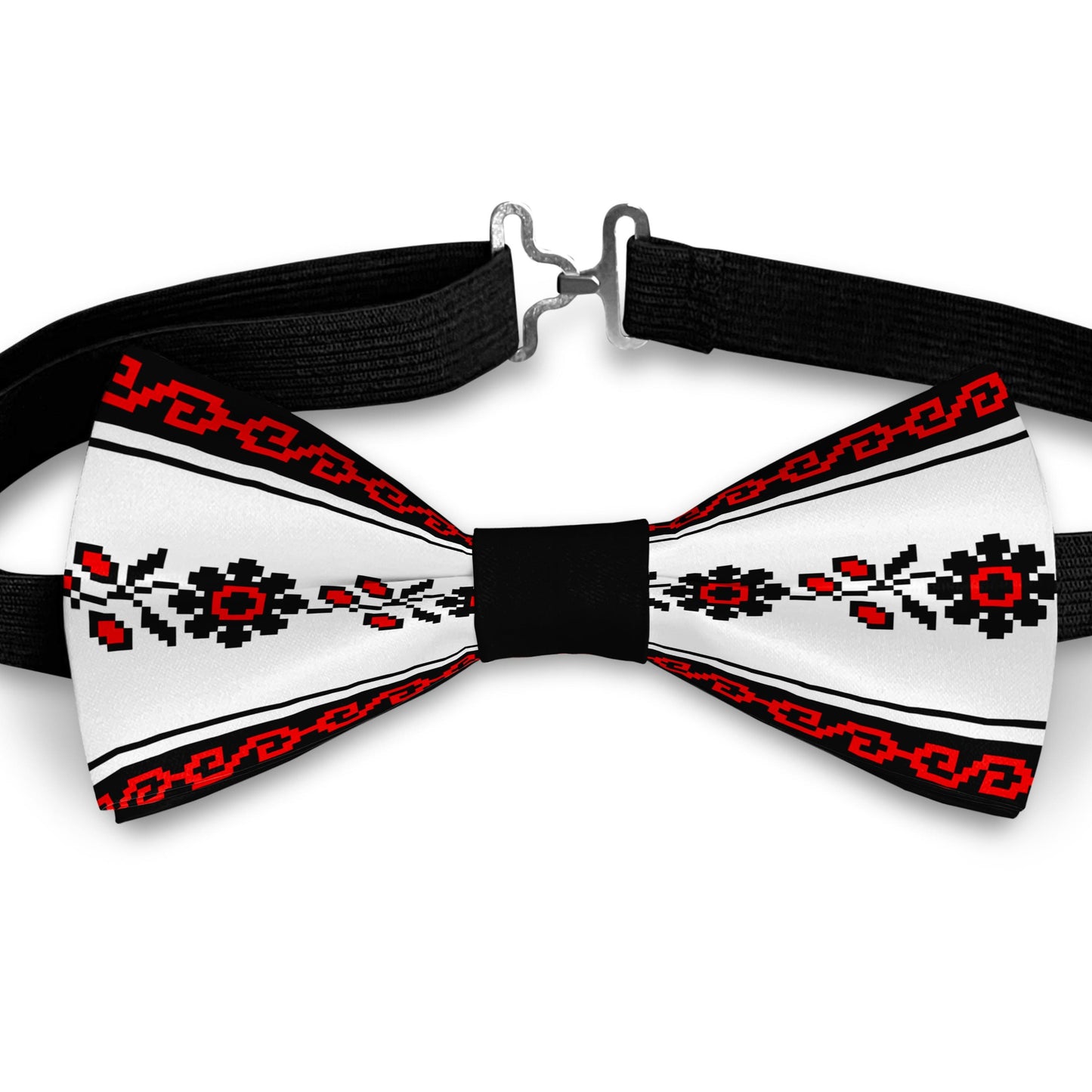 Traditional Ukraine Ornaments Bow Tie Bowties
