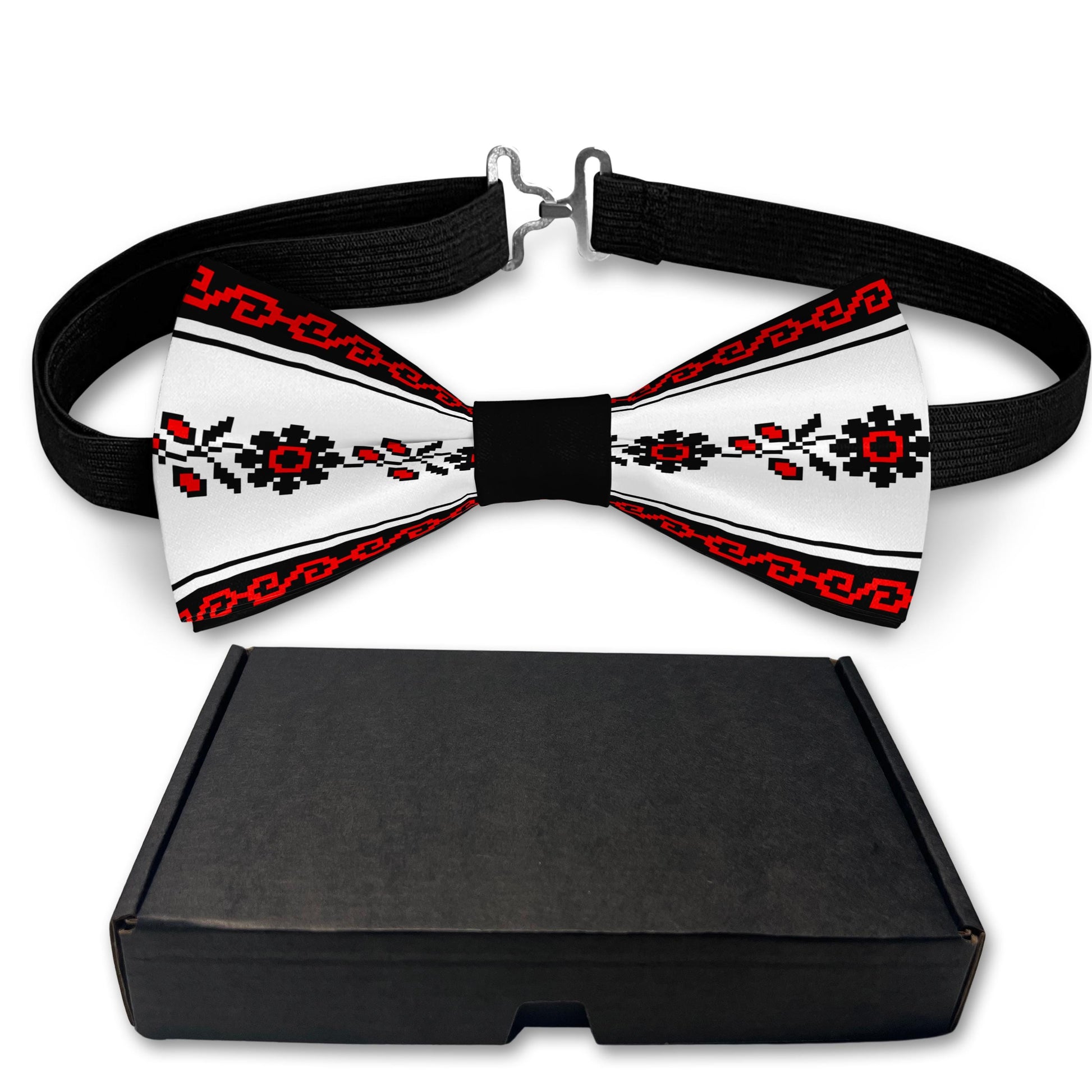Traditional Ukraine Ornaments Bow Tie Bowties