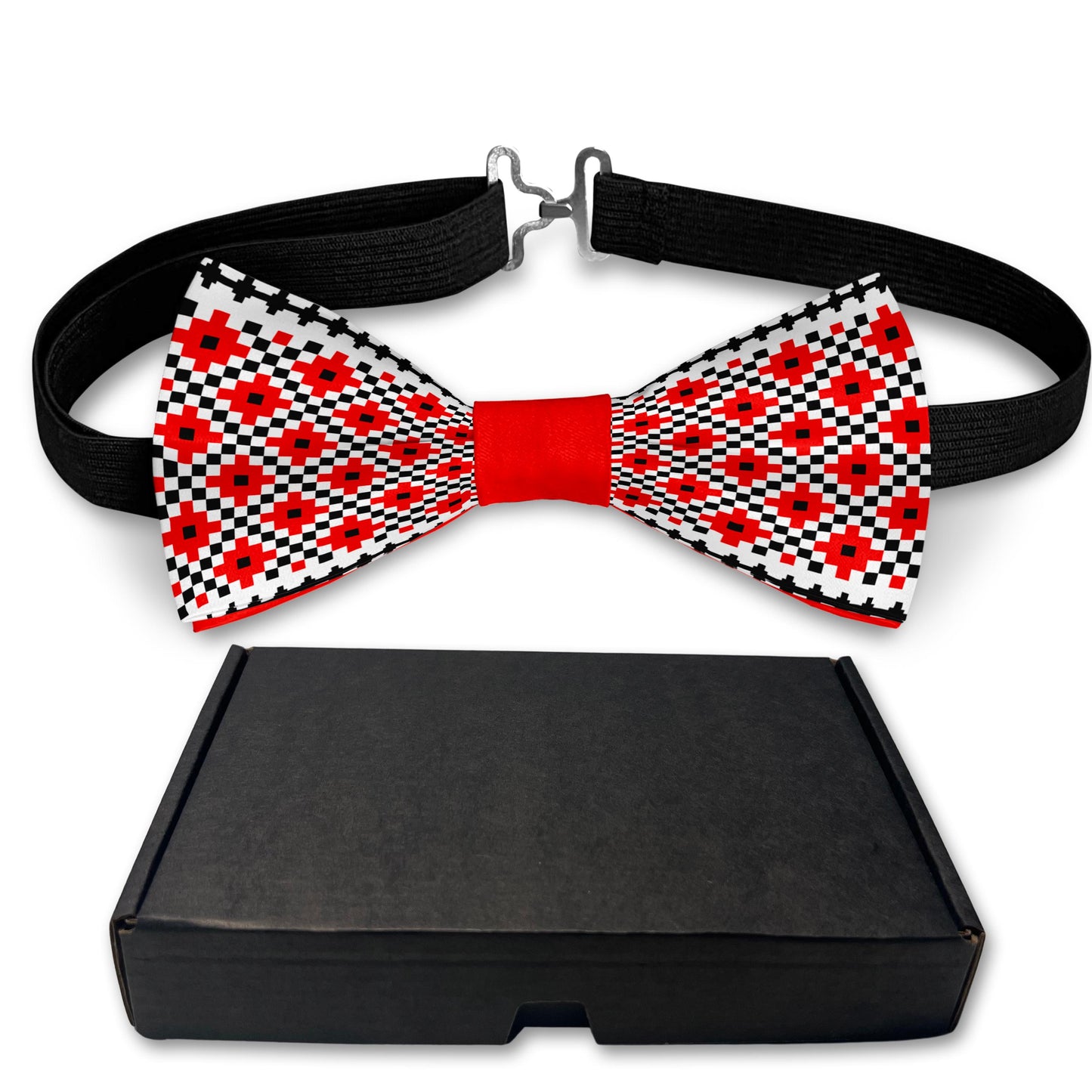 Traditional Ukraine Ornaments Bow Tie Bowties