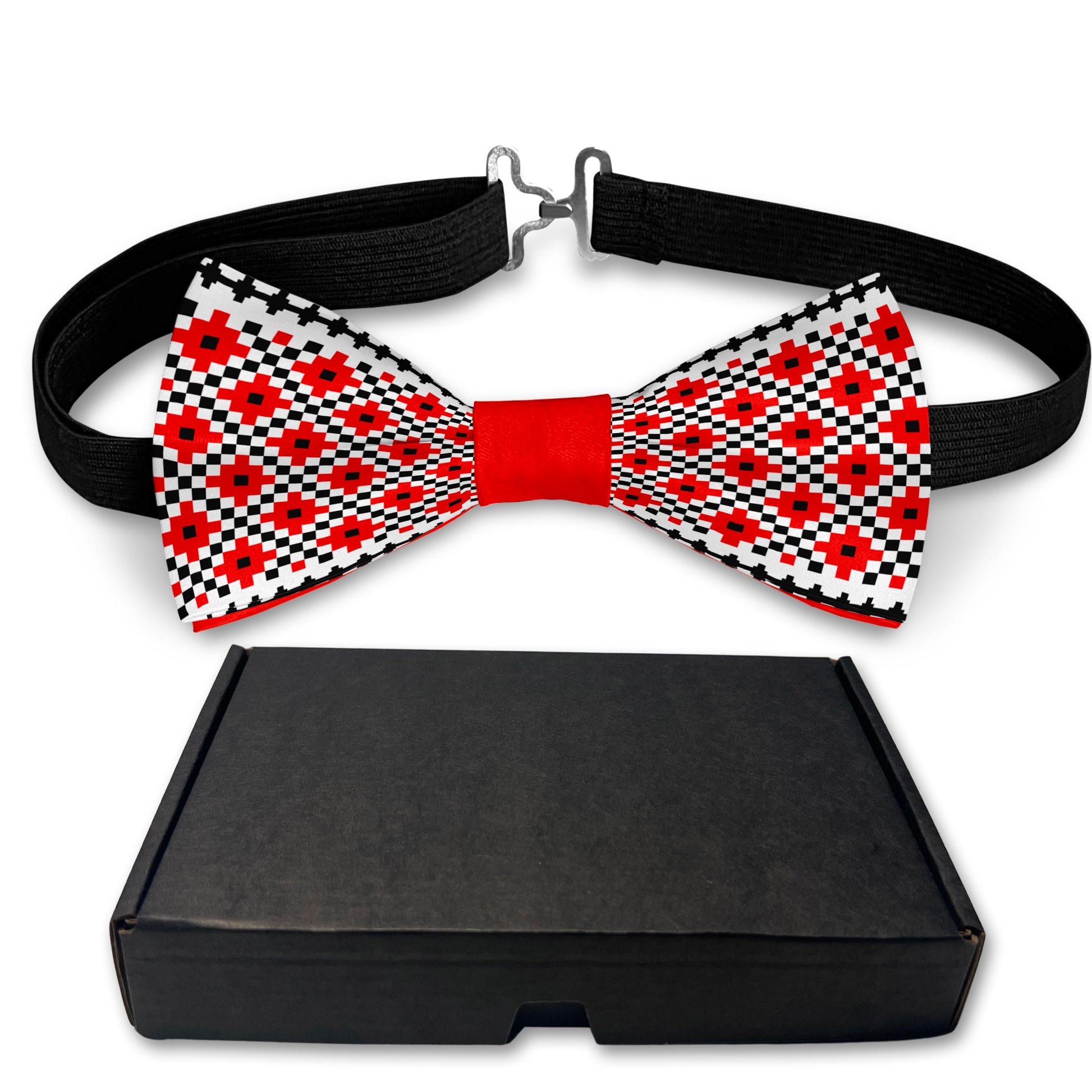 Traditional Ukraine Ornaments Bow Tie Bowties